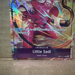 One Piece Card Game - Little Sadi OP02 073 - ALT ART - Paramount War - ENGLISH - Image 3