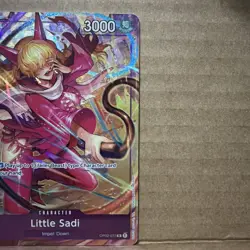 One Piece Card Game - Little Sadi OP02 073 - ALT ART - Paramount War - ENGLISH - Image 4