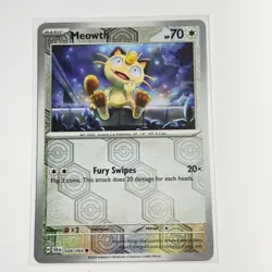 Meowth 048/064 Common Reverse Holo Card SV: Shrouded Fable Pokemon TCG NM - Image 1