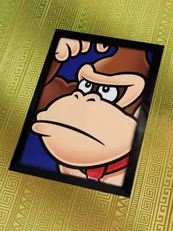 Donkey Kong Super Mario Bros 65 Ct.TCG ULTRA PRO DECK PROTECTOR CARD SLEEVES NES - Image 1