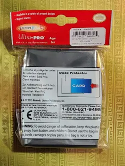 Donkey Kong Super Mario Bros 65 Ct.TCG ULTRA PRO DECK PROTECTOR CARD SLEEVES NES - Image 3