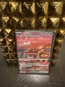 Pokemon TCG Mew EX Black Star Promo Holo Card Scarlet & Violet SVP053 NM/M - Image 1