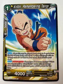 Dragon Ball Super Card Game Krillin, Remembering Terror Wild Resurgence BT21-116 - Image 1