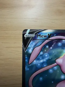 Mew v 250/264 SWSH08 Fusion Strike Full Art Holo Card Mint Condition - Image 2