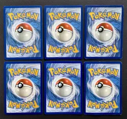 6x Hawlucha Pokemon Species Collection W/ Holos Yellow Border Pokemon Card Lot - Image 2