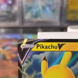 Pikachu V 086/264 Fusion Strike Ultra Rare Holo Pokemon TCG Card - Image 3