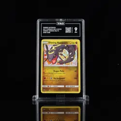 2017 Pokemon Shining Legends Holo Rare Shining Rayquaza Card 56/73 TAG 9 Mint - Image 1