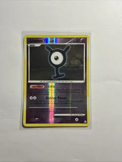 Unown (Y) - 81/146 Reverse Holo - Uncommon - Legends Awakened - Pokemon Card - Image 1