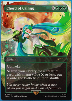 Chord of Calling (Secret Lair Promo) FOIL PLD MTG MAGIC CARD (501354) ABUGames - Image 1