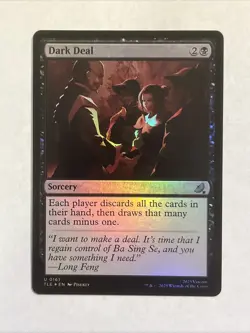 Dark Deal Avatar Mtg Foil TLE 0161 - Image 1