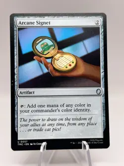 Arcane Signet 0057 Commander: Teenage Mutant Ninja Turtles TMC MTG NM - Image 1
