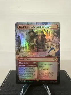 Lindblum, Industrial Regency (Borderless) Final Fantasy Foil - Image 1