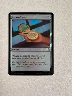 Arcane Signet (Surge Foil) Commander: Teenage Mutant Ninja Turtles Foil - Image 1