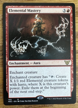 MTG Kamigawa Neon Dynasty Commander, Elemental Mastery - Image 1