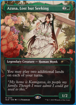 Azusa Lost but Seeking (Secret Lair Promo) NM MTG MAGIC CARD (501350) ABUGames - Image 1