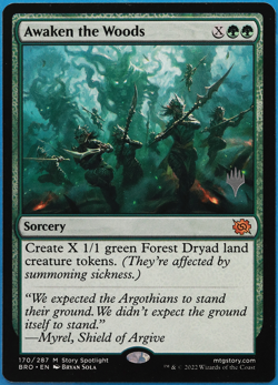 Awaken the Woods (Promo Pack) The Brothers' War Promos NM CARD (501349) ABUGames - Image 1