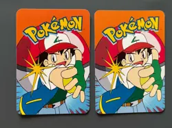 Tentacool Tentacruel #72 #73 Vending Prism Holo Sticker Card 2000 Pokemon - Image 2