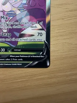 Pokemon Mew v Holo Alternative Art Ultra Rare TCG Fusion Strike Card 251/264 - Image 5