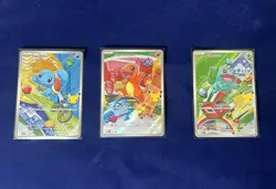 Pokemon TCG First Partner Illustration Collection Series 1 Kanto GEN 1 Starters - Image 2