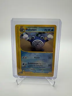 Pokemon Expedition Poliwhirl 89/165 EXC-NEAR MINT Yuka Morii - Image 1