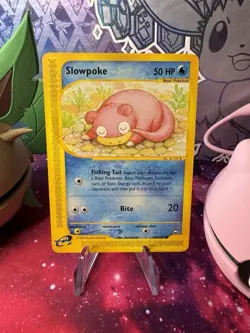 Pokemon Slowpoke 108/147 Aquapolis Regular E Reader NM Condition - Image 1