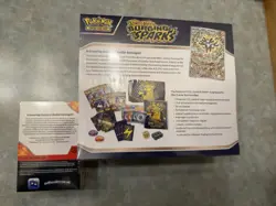 Pokemon TCG Scarlet & Violet Surging Sparks ETB & Booster Bundle Box English - Image 2