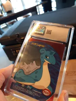 Lapras Topps 2000 Series 3 Cgc 9 Mint PC10 Clear Card Pokemon psa 131 Pokemon NM - Image 5