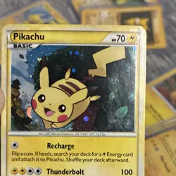 Pokemon TCG Pikachu Promo Holo HGSS HGSS03 Thunder Type Basic 70 HP English 2010 - Image 2