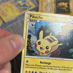 Pokemon TCG Pikachu Promo Holo HGSS HGSS03 Thunder Type Basic 70 HP English 2010 - Image 3