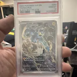Pokemon TCG Thundurus 209 SVP: Scarlet & Violet Promo Holo PSA 10 English 2025 - Image 1