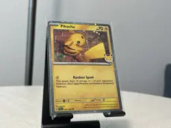 Pikachu 051/162 Pokemon Day 2026 - Anniversary Stamped - Cosmos Holo - Image 1