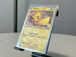 Pikachu 051/162 Pokemon Day 2026 - Anniversary Stamped - Cosmos Holo - Image 3