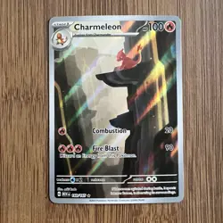 Pokemon 151 Charmeleon Illustration Rare #169/165 SV:151 NM Condition - Image 1