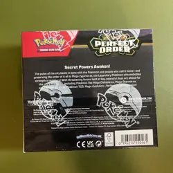 Pokemon Mega Evolution Perfect Order Booster Box Display New/Sealed (36 Packs) - Image 3