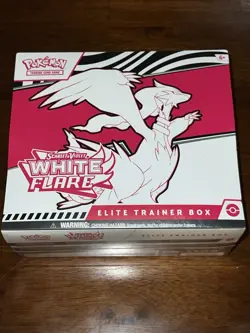 Pokemon TCG Scarlet & Violet White Flare Elite Trainer Box English - Image 1