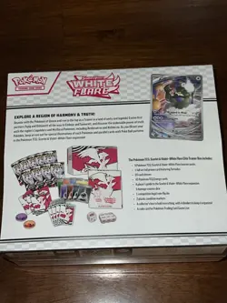 Pokemon TCG Scarlet & Violet White Flare Elite Trainer Box English - Image 2