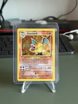 1999 Base Set Charizard Holo Rare Pokemon Evolution Line - Image 1
