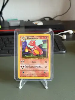 1999 Base Set Charizard Holo Rare Pokemon Evolution Line - Image 3