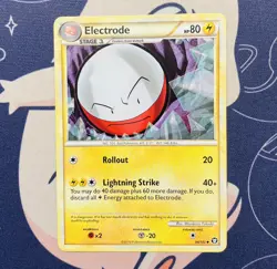 Pokemon TCG Electrode HS-Triumphant 34/102 Non-Holo Uncommon Mint - Image 1