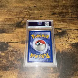 2000 POKEMON BLACK STAR PROMO-POKEMON LEAGUE MEW #8 - PSA 8 NM-MT! WOTC! - Image 2