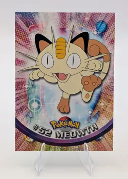 Topps Pokemon Series 1 Non-Holo: Meowth #52 - NM - Image 1