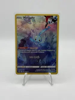 Pokemon Manaphy GG06/GG70 Crown Zenith Galarian Gallery Ultra Rare Holo 70 HP - Image 1