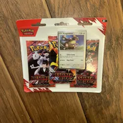 Pokemon TCG Destined Rivals 3- Pack Hanger w/ Kangaskhan - Image 4