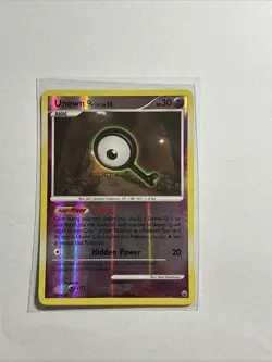 Pokemon TCG Unown Q Majestic Dawn 49 Reverse Holo Uncommon - Image 1