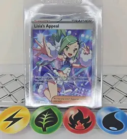 Pokemon TCG Lisia's Appeal 234/191 Full Art Surging Sparks 2025 NM - Image 1