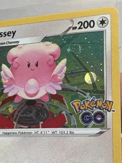 Blissey 052/078 Pokemon GO Holo NM SWIRL - Image 3