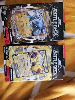 Pokemon Ampharos & Lucario Ex Battle Deck - 2 Pack 820650862281 - Image 2