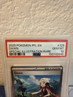 Pokemon TCG Dawn 129/094 Phantasmal Flames Special Illustration Rare Holo PSA 10 - Image 4