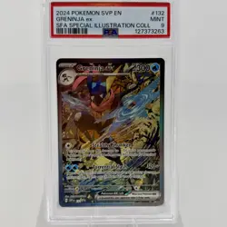 2024 Pokemon SVP #132 Greninja ex PSA 9 MINT – Special Illustration Collection – - Image 1