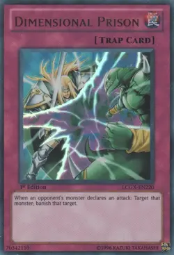 Dimensional Prison - LCGX-EN220 - Ultra Rare - Unlimited Edition HP Yugioh Legen - Image 1